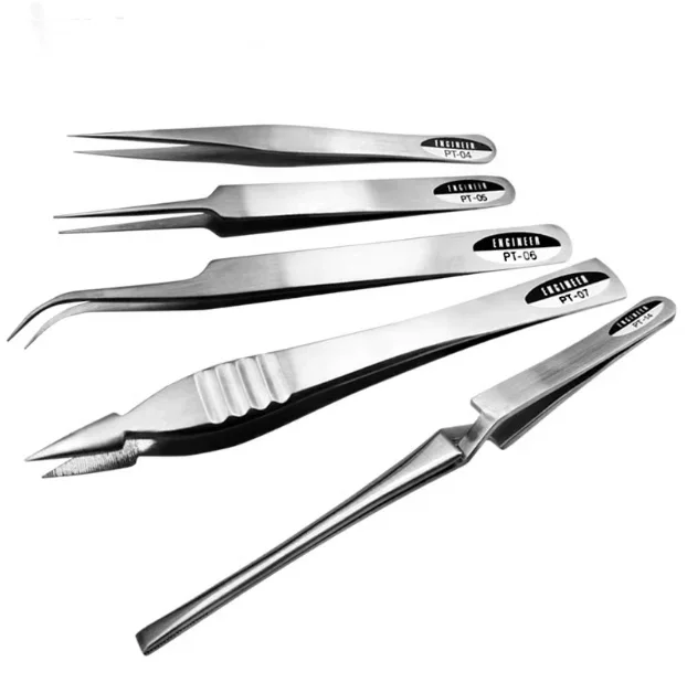 Japanese engineer ENGINEER tweezers PT-01-02-03-05-06-07-08-09-10-11-12-17