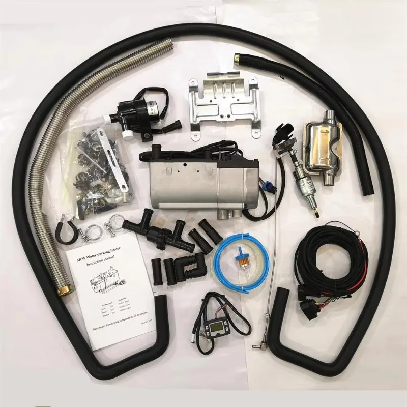 Q5/1C 12V/24V 5KW Diesel 12V Petrol Engine Preheating Water Parking Heater CE Certificate