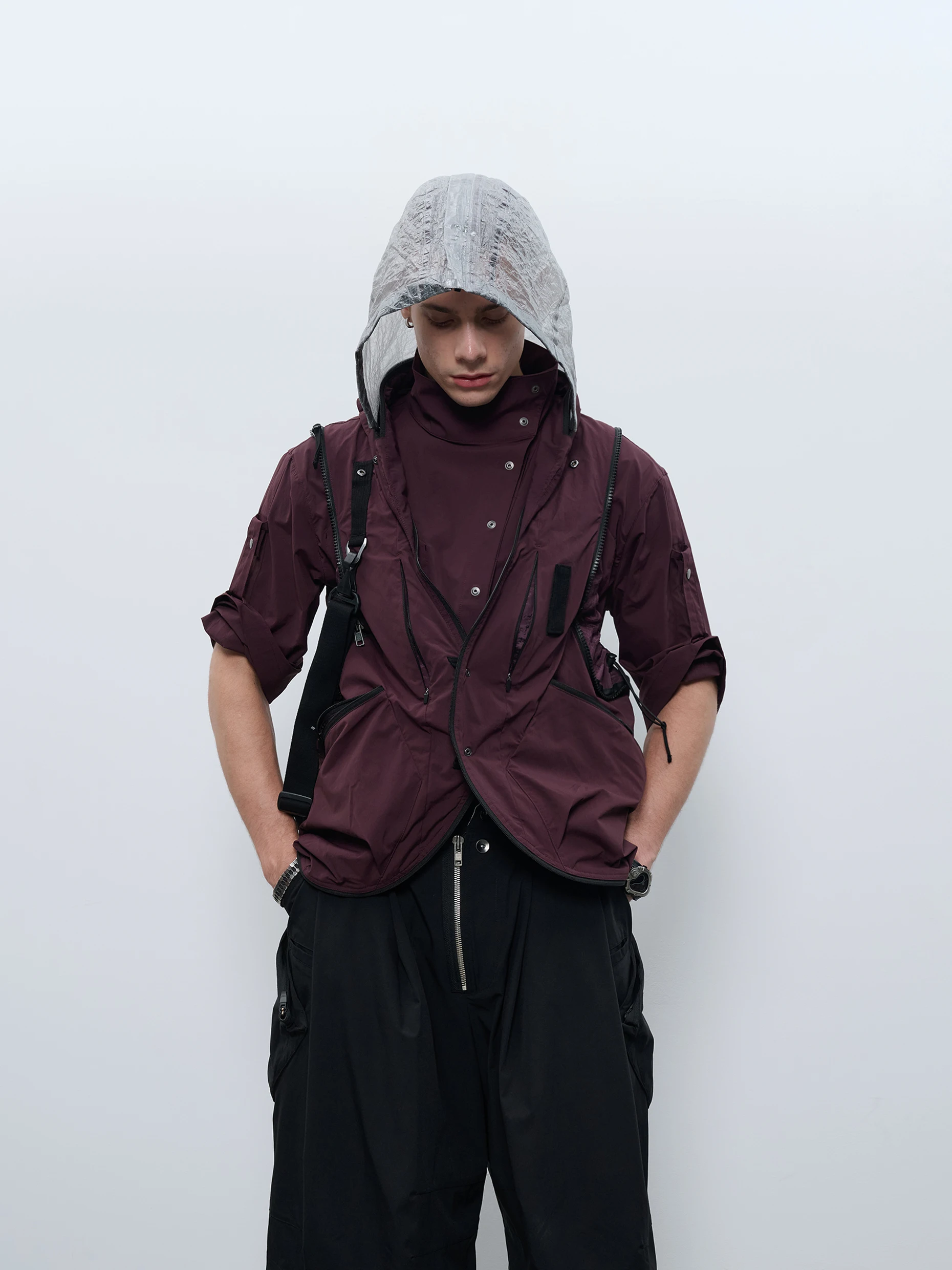 

INCONSTANT J65-DC жилет Avant-Garde Модная техническая одежда грузовая сумка-тоут спецодежда уличная одежда