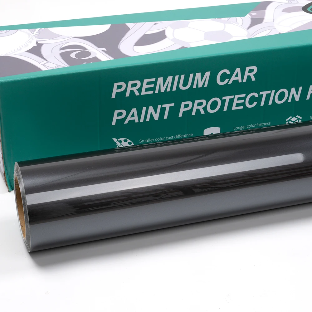 

Виниловая пленка для оклейки авто без пузырьков, ПЭТ, цвет «Жидкий металл графитовый серый»