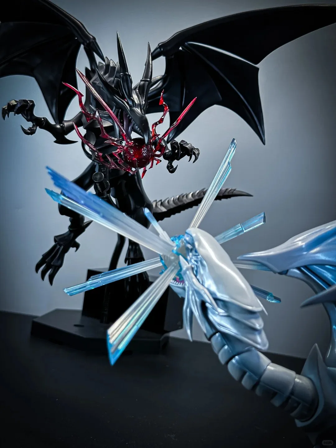 Bandai Original Box S.H.MonsterArts Red Eyes Black Dragon Model Kit PVC Anime Action Figure Finished Model Kit Toy Gift for Kid