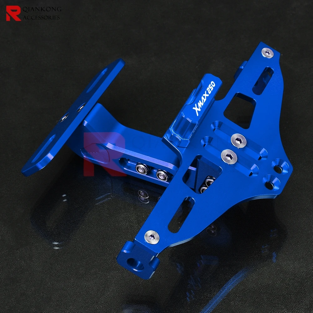 

Rear License Plate Holder Bracket with Light Tail Tidy Fender Eliminator FOR YAMAHA XMAX 250 XMAX250 2009-2022 2023 2024 2025