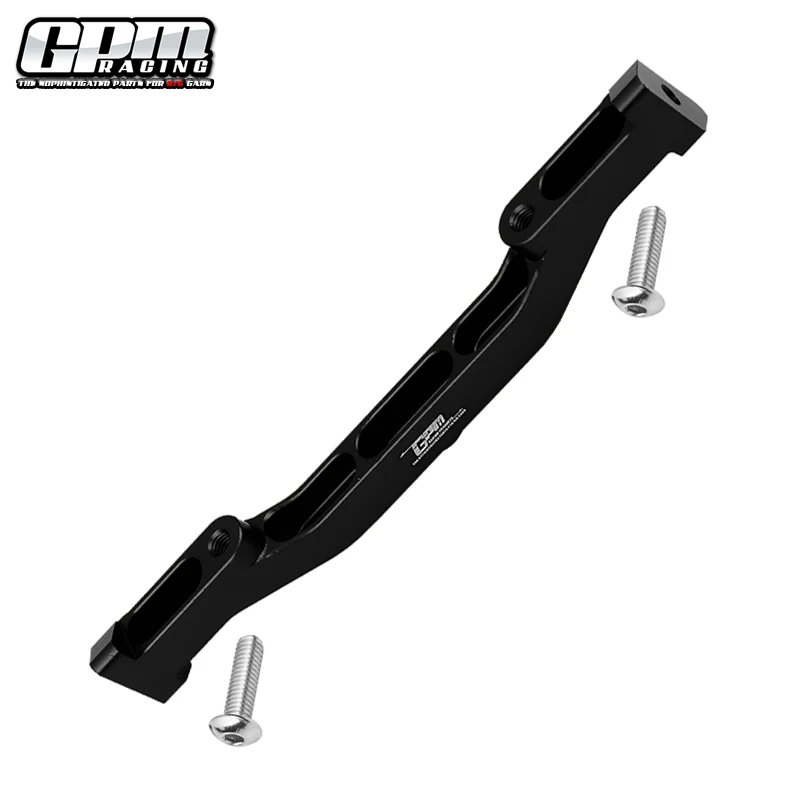 GPM AXIAL 1/6 SCX6 Jeep Trial Honcho AXI05001 para piezas de enlace de chasis inferior delantero de aleación