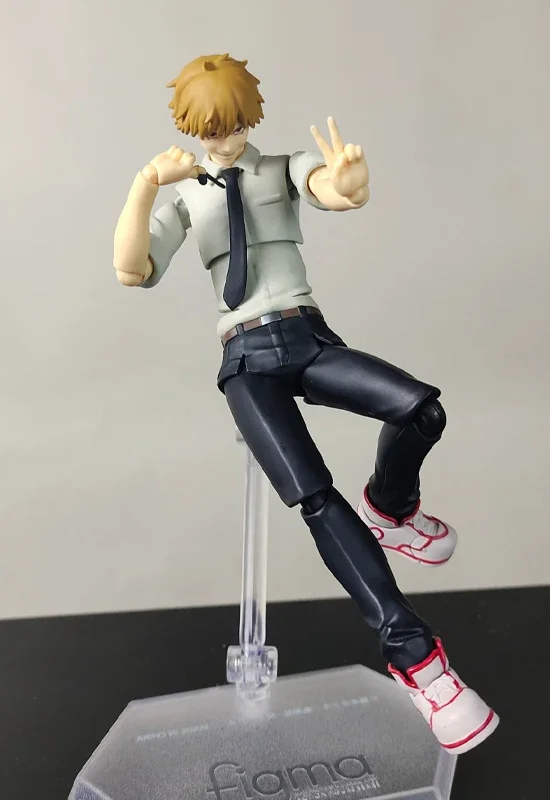 Figma #586 Chainsaw Man Denji Anime Figure Chainsaw Man Pochita Action Figure Power Figurine Collectible Model Doll Toys Gifts