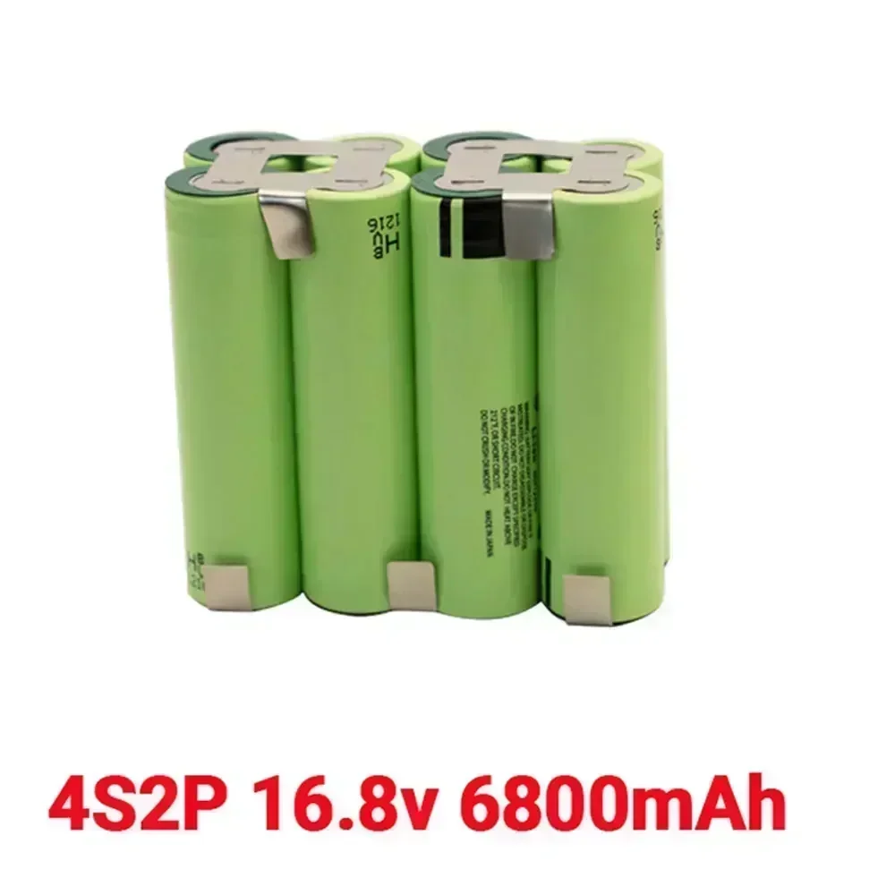 Oplaadbare batterij 18650 lithium batterij 12v16.8V21V 3400 mah \ 6800 mah schroevendraaier batterij ontladingsstroom 20a 18650
