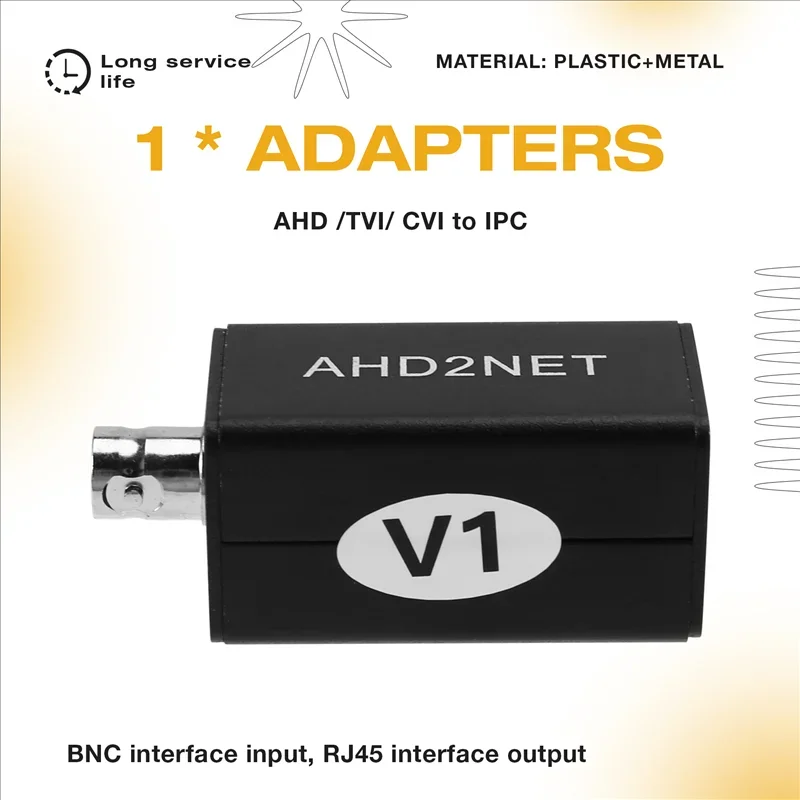 

Для адаптеров AHD2NET ONVIF 1080P HD AHD/TVI/CVI-камеры в конвертер IPC Сделать камеру AHD на IP-камер для системы NVR 【Доставка Wi