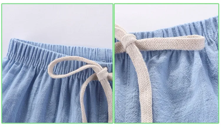 Boys Shorts Kids Shorts Candy Color Girls Baby Summer Shorts Beach Loose Shorts Casual Pants Cotton & Linen Comfortable 2022
