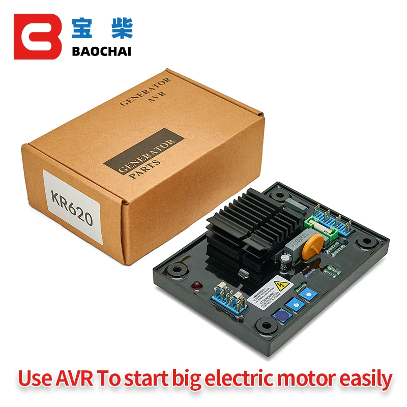 TOP AVR KR620 Power Generator Stabilizer Control Unit Alternator Diesel Genset Parts Accessories