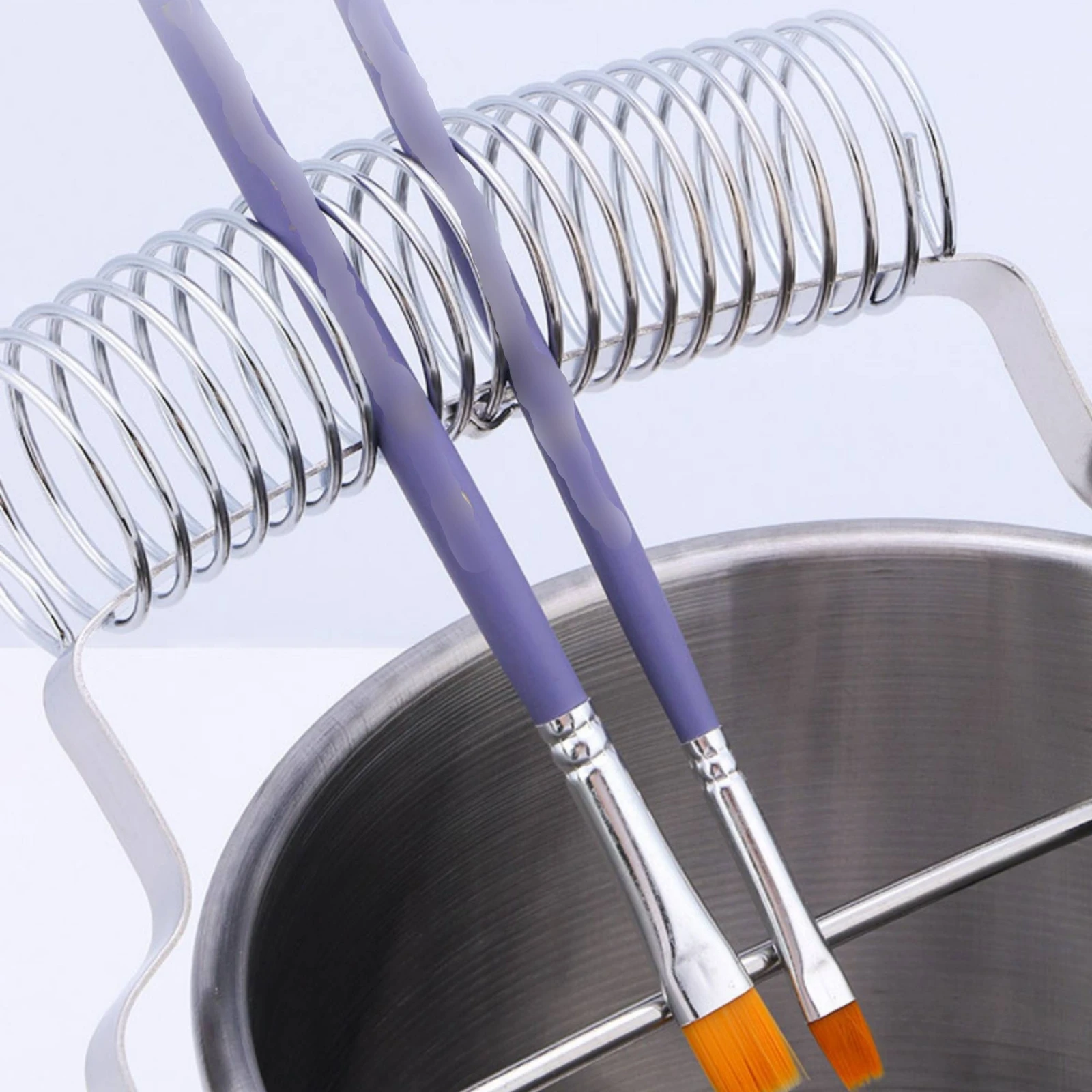 Paint Brush Washing Container Long-Lasting Brush Washing Container with Filter Container Heavy Duty Convenient for Artists