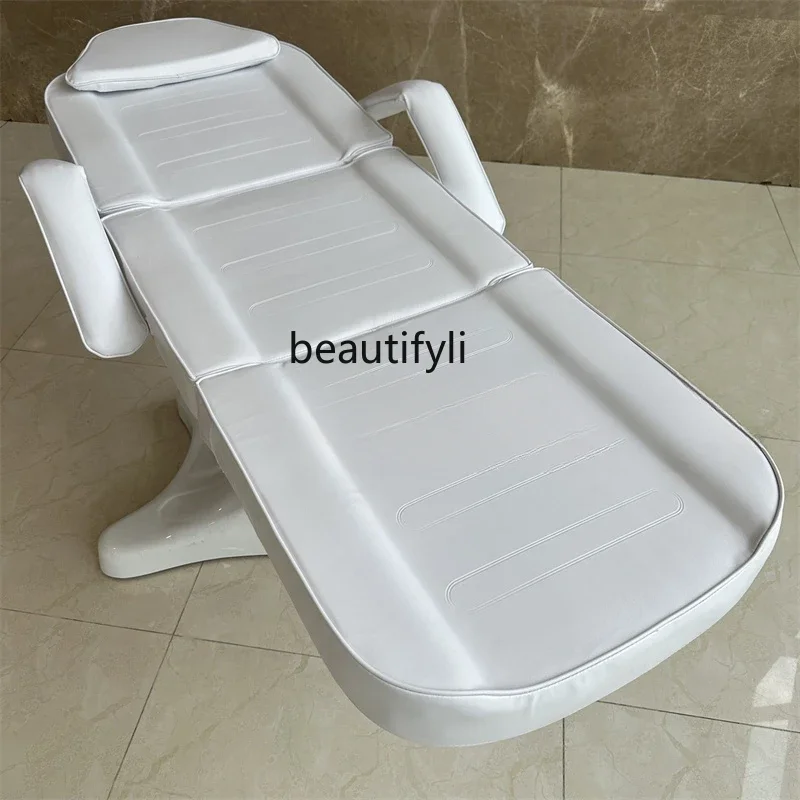 Facial Bed Semi-Permanent Eyebrow Tattoo Bed Multifunctional Adjustable Tattoo Chair Hydraulic Chair Lift Eyebrow Tattoo