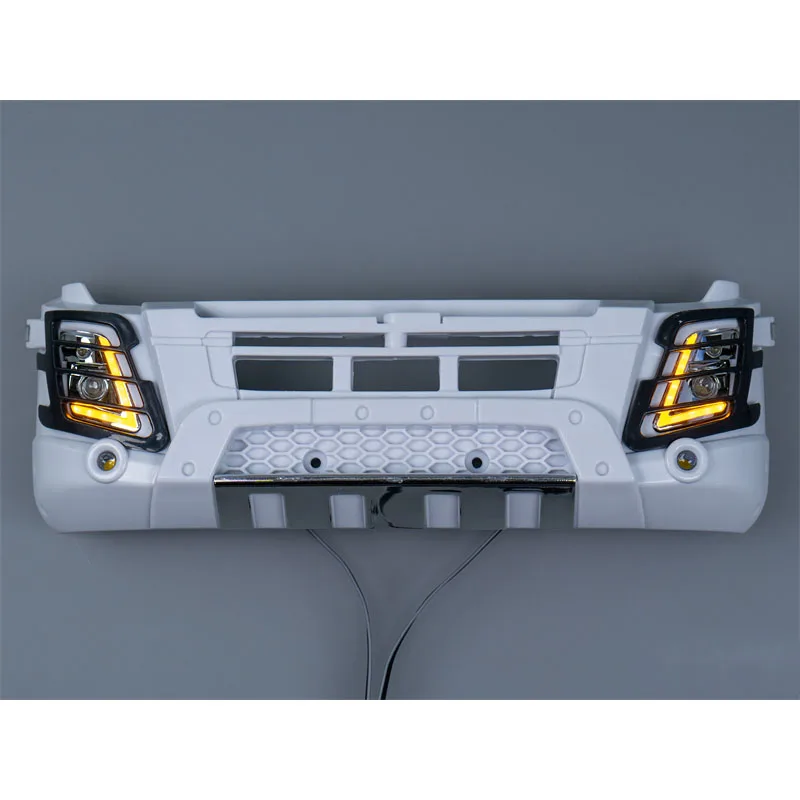 LED محاكاة المصباح الأمامي ل 1/14 Tamiya RC شاحنة قلابة فولفو FMX JDMODEL DIY
