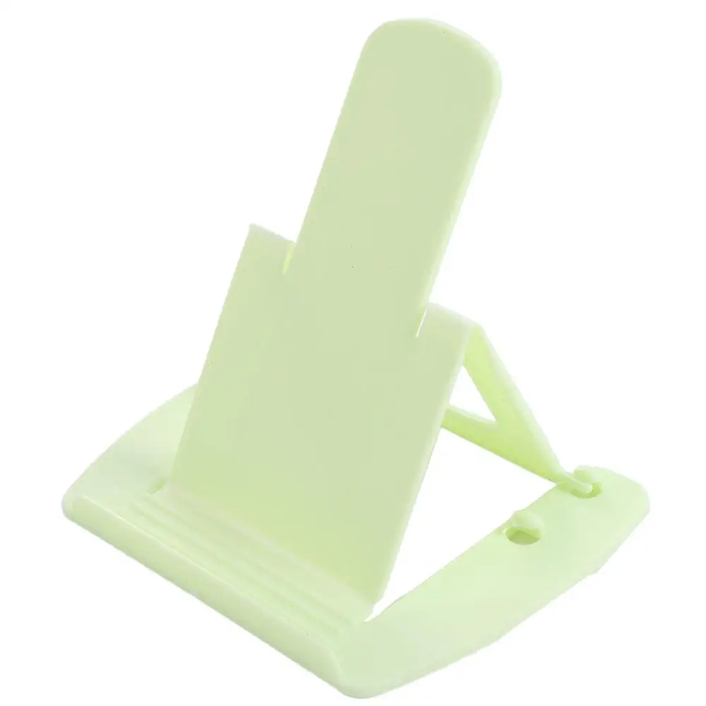 Plastic Foldable Desktop Phone Holder Folding Adjustable Mobile Tablet Stand Cartoon Portable Cell Phone Bracket