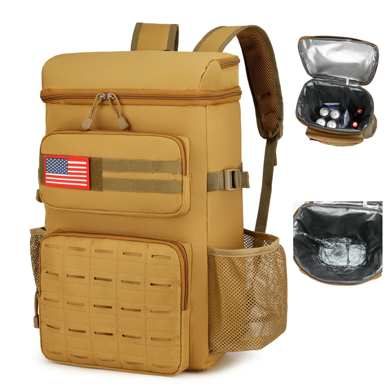 Toposhine 25L 전술 배낭 남성 여행 대용량 배낭 남성 방수 야외 피크닉 캠핑 다기능 가방