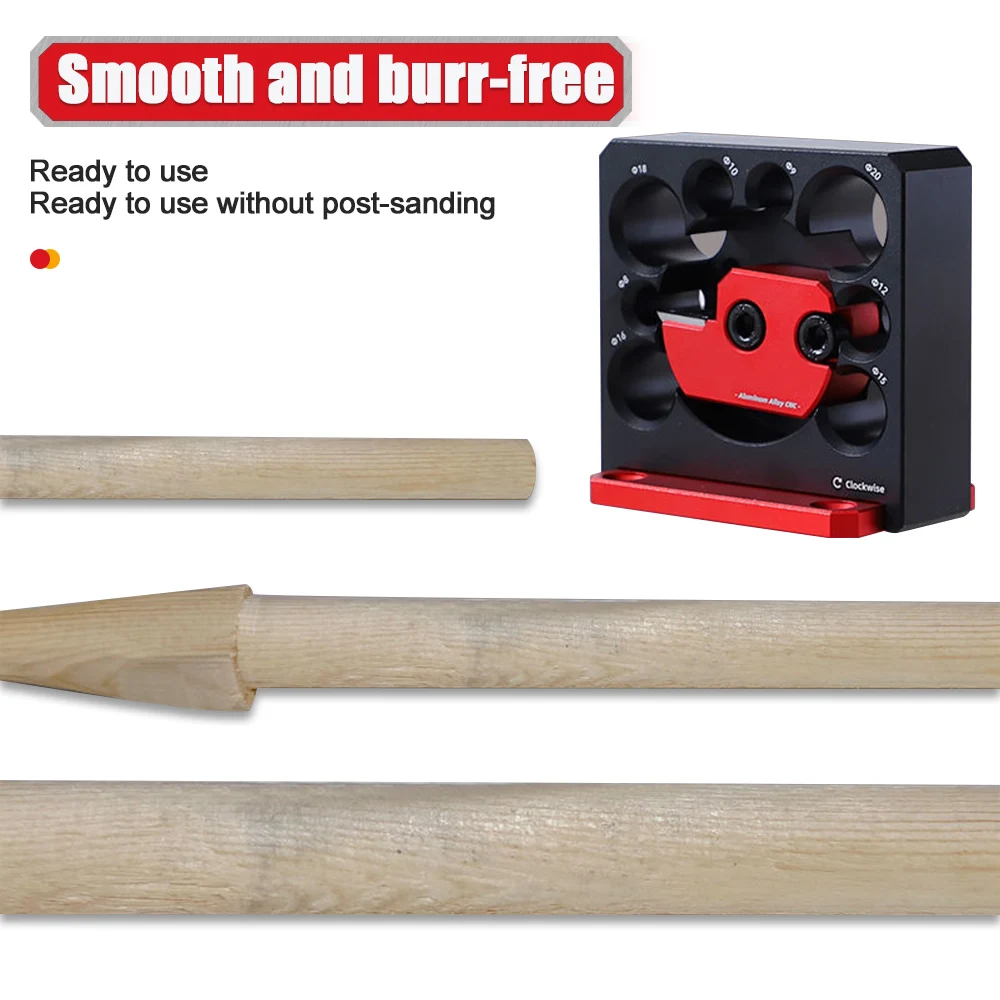 Neue verstellbare Dübel macher vorrichtung 8mm-20mm mit Hartmetall klingen Holz bearbeitung Elektro bohrer Fräs dübel Rundstab Hilfswerk zeug