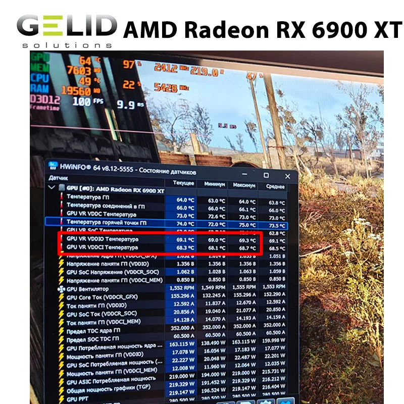 GELID GP-EXTREME 0.5mm 1.0mm Thermal Pad CPU/GPU Graphics Card Motherboard high-performance Pad Dissipation Silicone Pad 80X40mm
