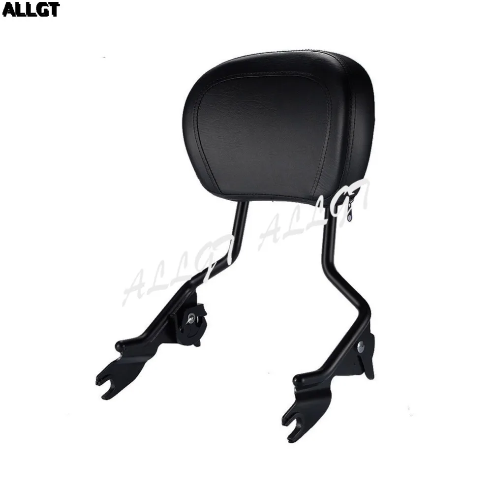 

ALLGT New Passenger Sissy Bar Backrest For Touring Street Glide Road King 2008-2016 2009 2010 2011 2012 2013 2014 2015