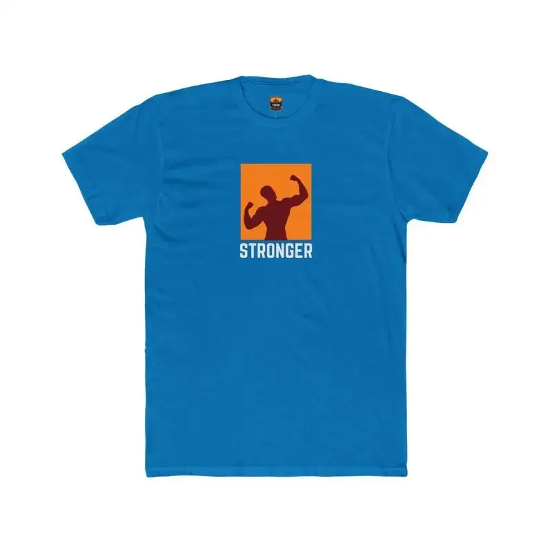 Stronger Men'S Cotton Crew T Shirt