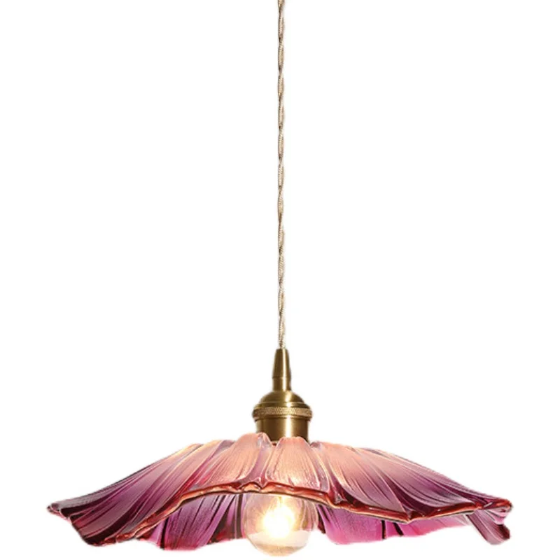 nordic-led-glass-pendant-light-brass-kitchen-island-aisle-corridor-porch-balcony-corridor-decorative-flower-shape-hanging-lamp