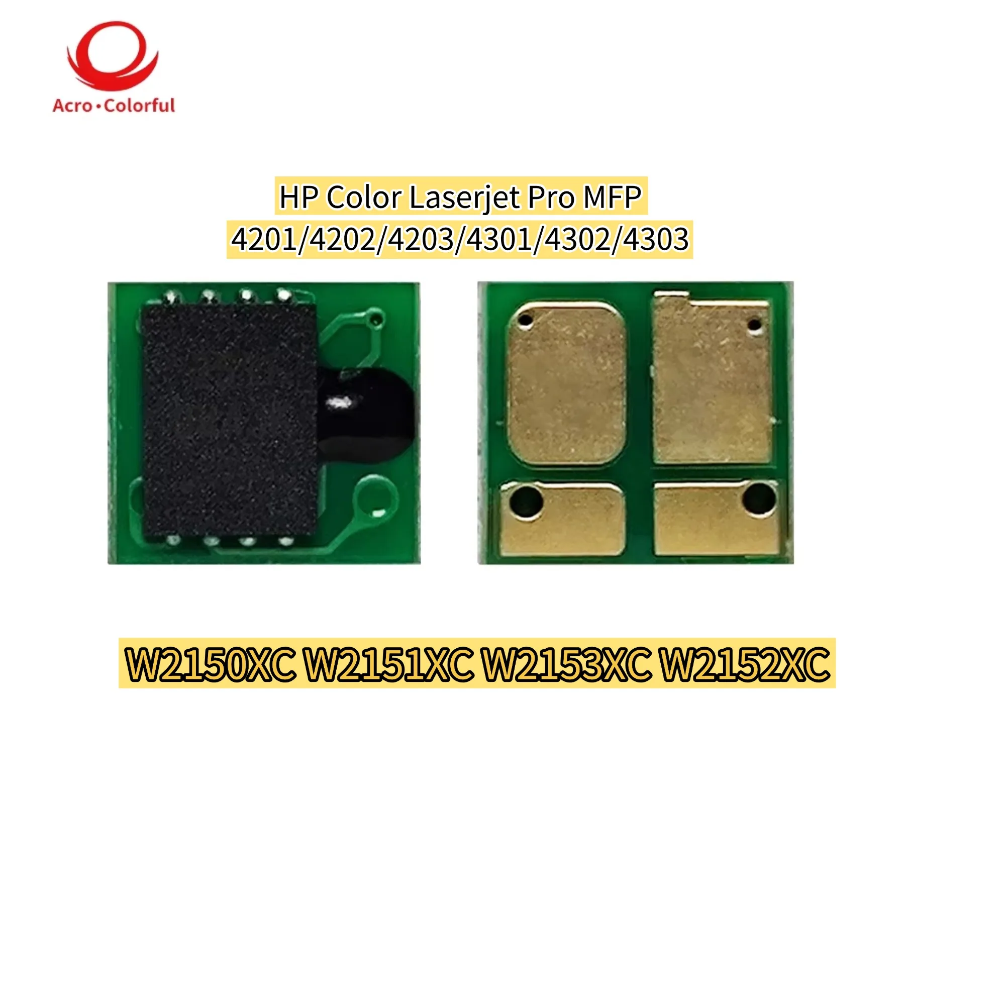 W2150XC W2151XC Compatible Toner Chip W2153XC W2152XC for HP Laserjet Pro MFP 4201 4202 4203 4301 4302 4303 Cartridge Reset Chip