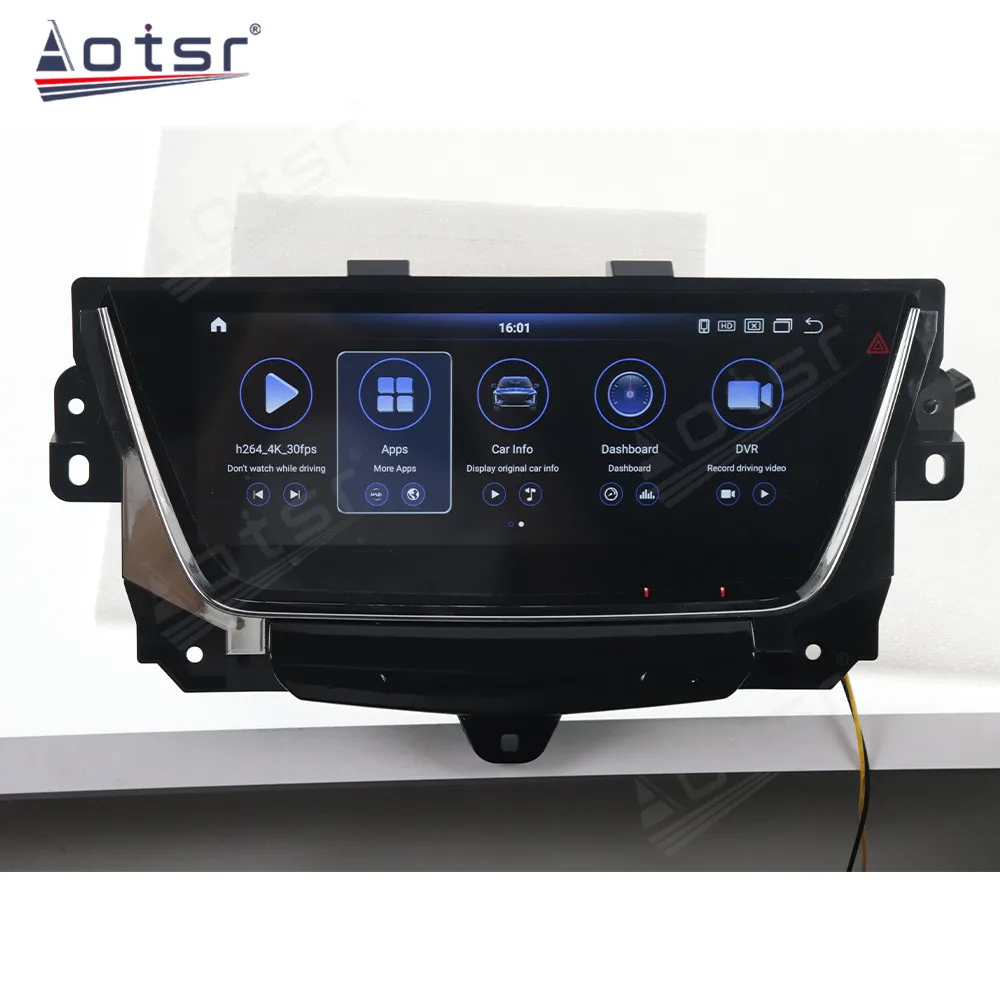 Qualcomm 10.25 inch QLED Screen Android 12 For Cadillac XT5/XT6 2016-2018 GPS Navigation Wireless Carplay Radio Player Head Unit