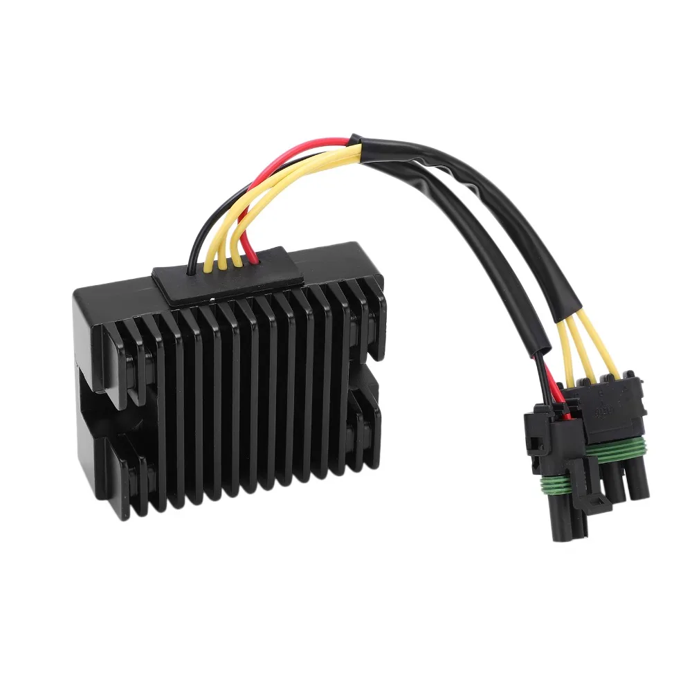 Black Voltage Regulator Rectifier Aluminum Shell High Output Replacement Voltage Regulato Boat Voltage Regulator For SeaDoo GTX