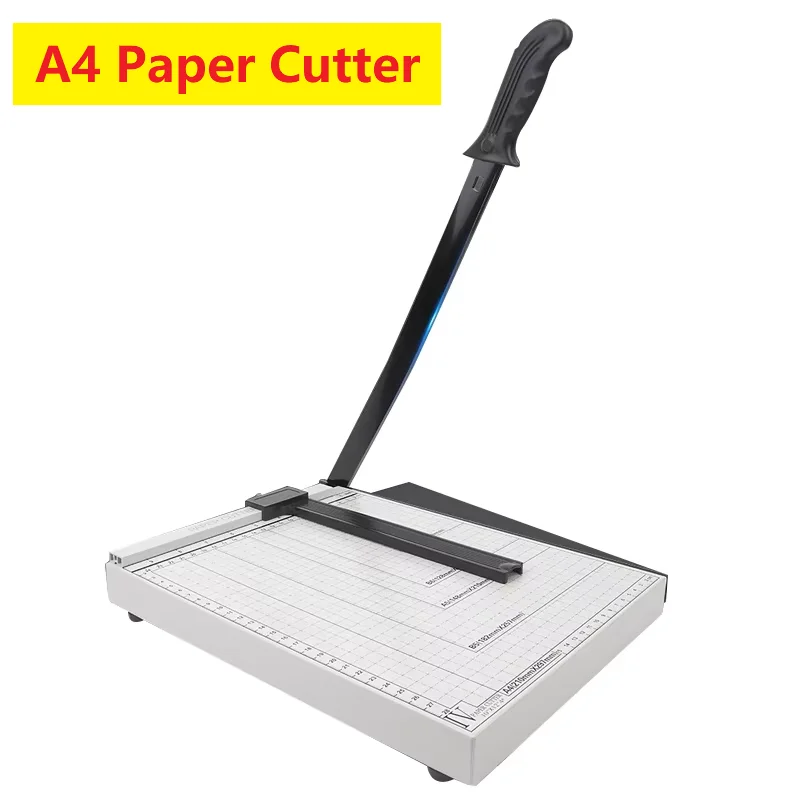 

A4 Paper Cutting Machine Paper Trimmer Heavy Duty Metal Based Trimmer for Normal Paper Photo Cutting A4 Home Office