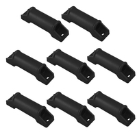 8pcs Gaming Accessories Adjustable Footrest Sliders Office Chair Footrest Pedal PP Pads Chair Supplies Universal Fit Silent