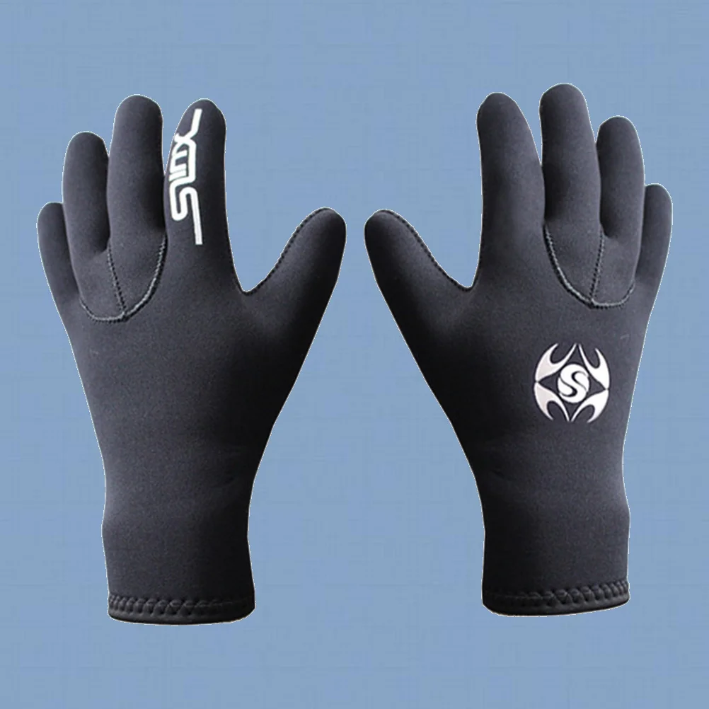 

1 Pair 3mm Neoprene Scuba Dive Gloves Swim Gloves Elastic Warm Non-slip Snorkel Gloves Wetsuit Gloves Snorkeling Equipment for W