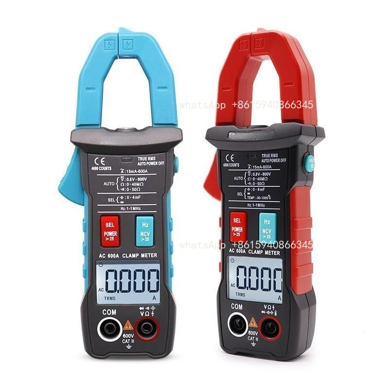 ZT-QB1 automatic intelligent shift 4 clamp multi-purpose meter QB9 full gear anti-burning AC and DC ammeter
