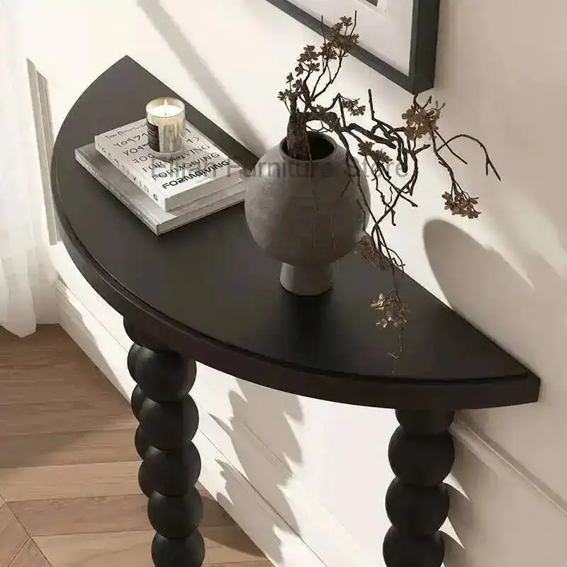 

Modern Hallway Luxury Mid Corner Table Unique Century Wood Corner Table Entryway Salon Mesa Para Sala Living Room Furniture