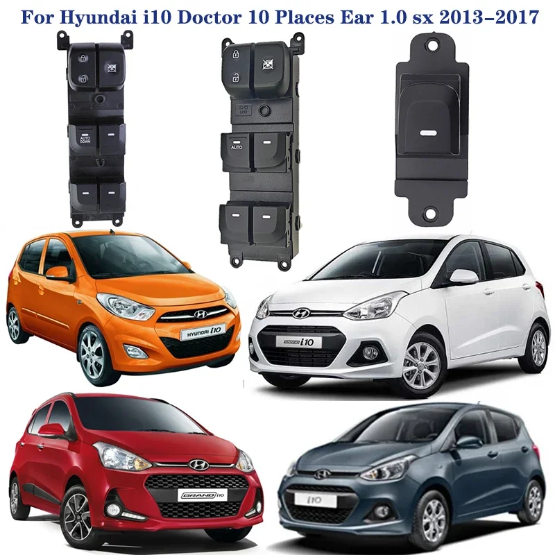 Electric Master Window Switch Button 93570-B4010 93570B4030 For Hyundai i10 Doctor 10 Places Ear 1.0 sx 2013 2014 2015 2016 2017