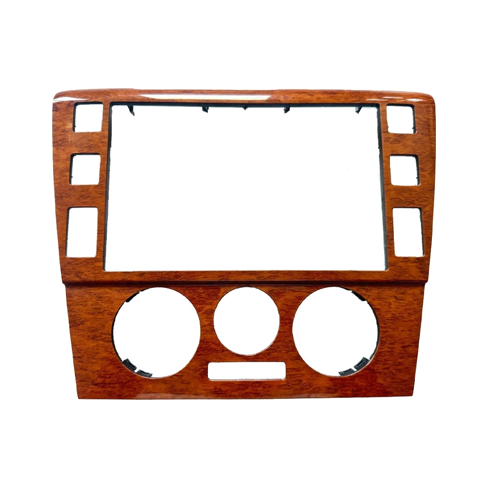 

For vw Passat B5 Middle Escutcheon Center Decorative Box Dashboard Console Panel CD Recorder Frame Radio Face Trim