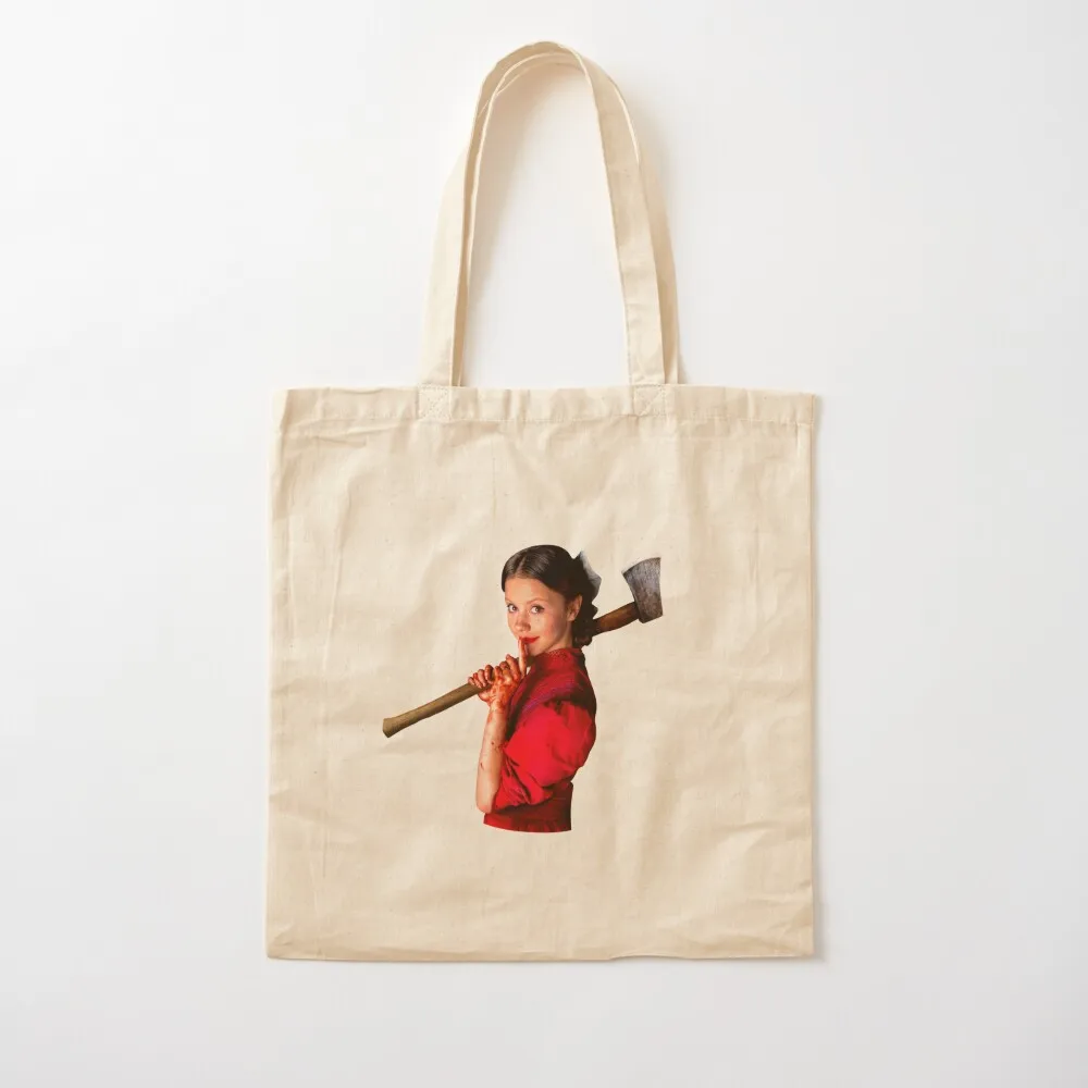 Mia Goth as Pearl Tote Bag shopper bag women canvas tote bag screen custom tote