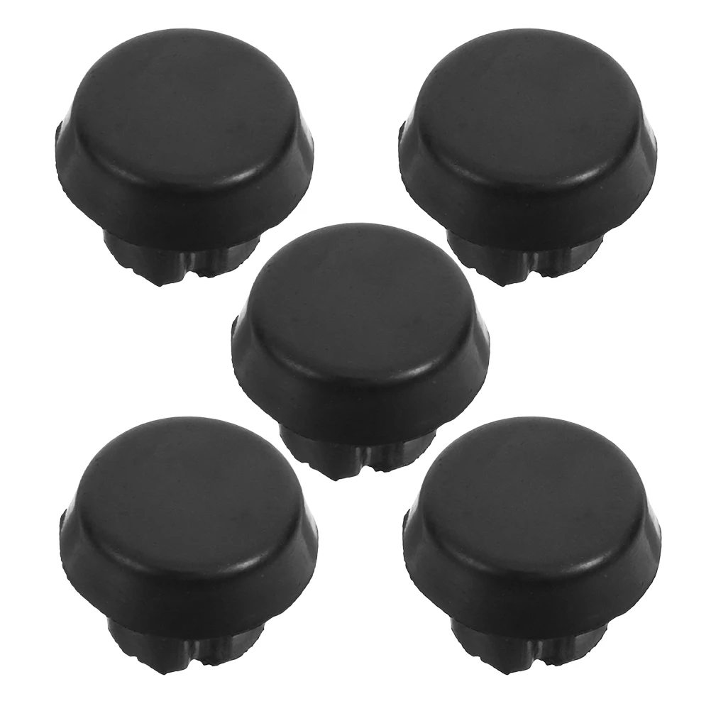 

5 pcs End Plugs Replacement Abs Billiard Accessories Durable Plug Pool Cue Bottom Plug Easy Install Stylish Design Shot