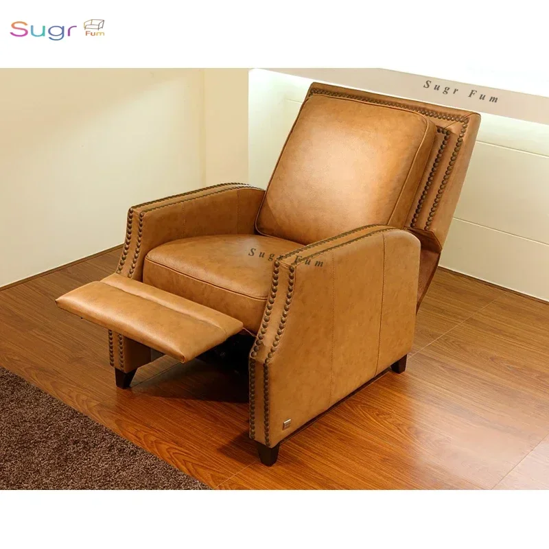 

Chesterfield Lounge Диван-кресло Кожаное кресло с откидной спинкой