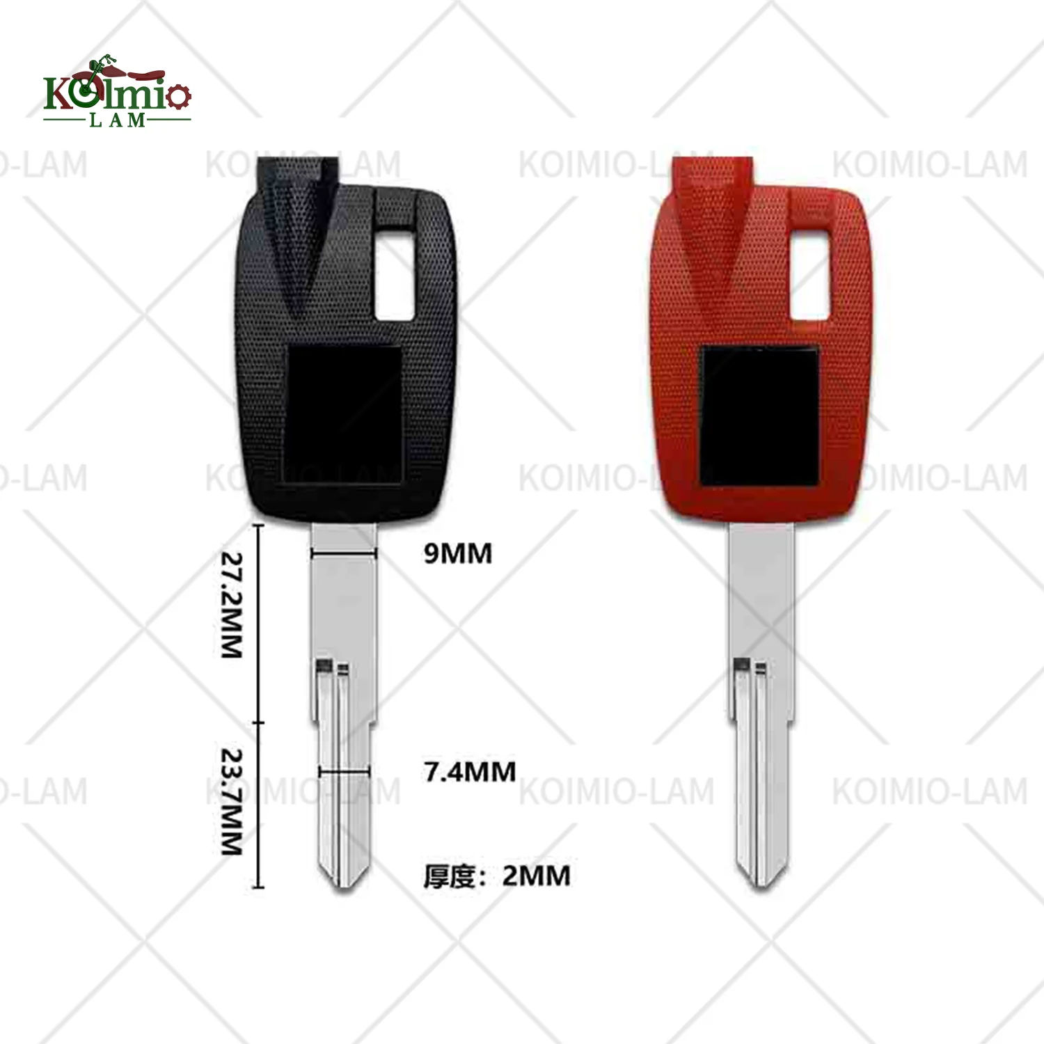Fit for Suzuki BURGMAN AN200 AN250 AN400 AN650 Gemma AN 250 400 650 Motorcycle Double Slot Uncut Blade Blank Key