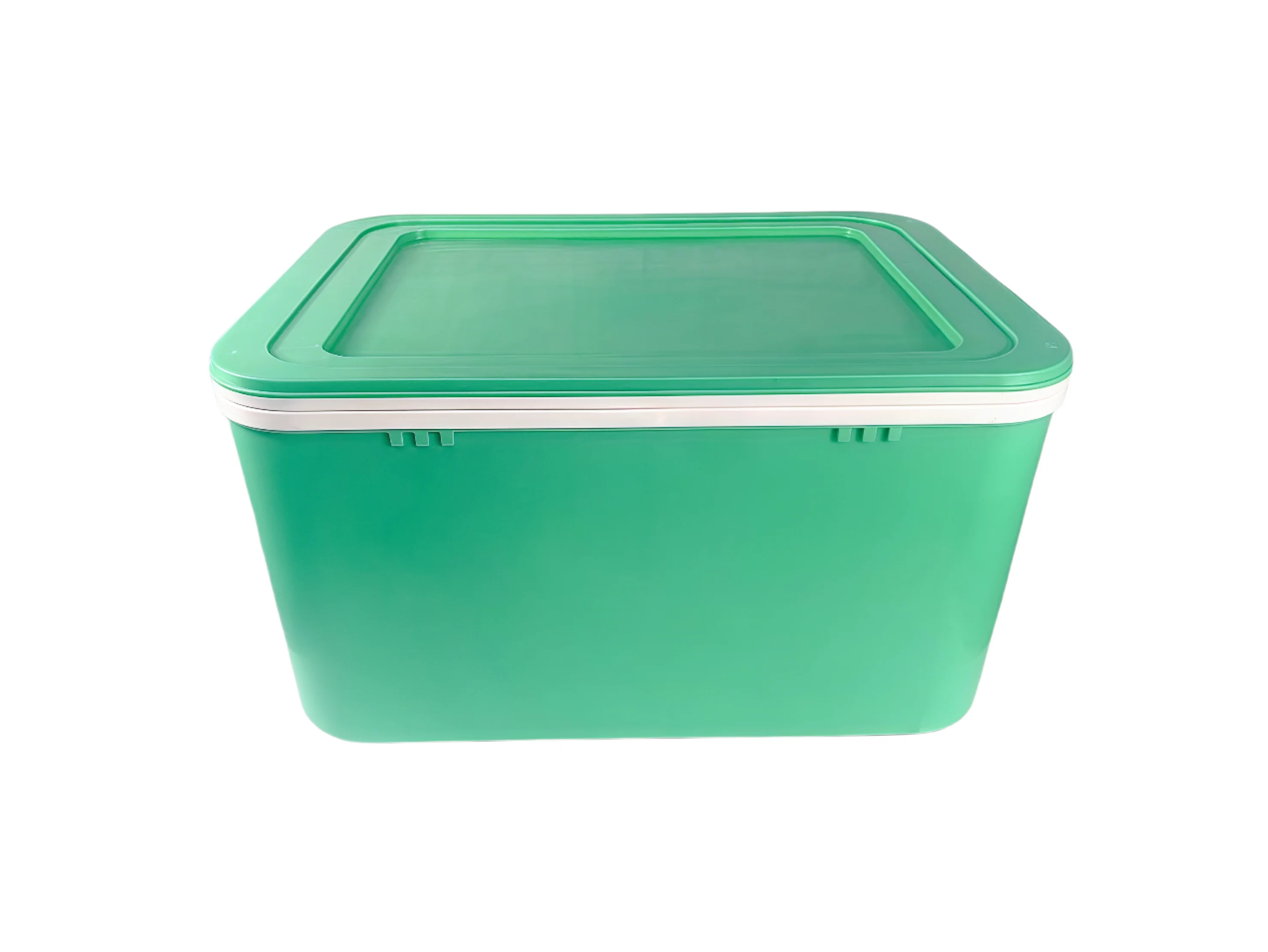 PP-66L OEM مخصص PP حقن مصبوب صندوق تبريد معزول قابل لإعادة الاستخدام لتوصيل الطعام ، صندوق معزول