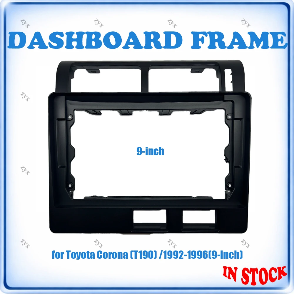 

Car Radio Fascia Frame For Toyota Corona & Caldina 1992-1996 9 inch Wiring Harness Power Cable Car Accessories Plug & Play