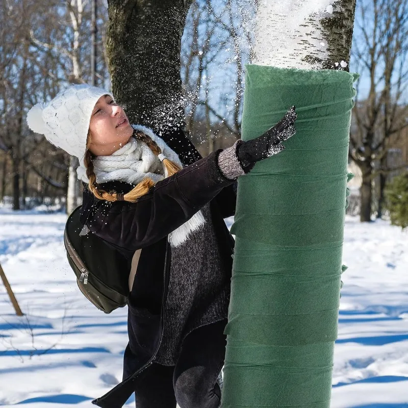 Winter Plant Cold Cloth Sunscreen Frost Bag Tree Cloth Landscaping Warm Cloth Thickened Tree Cloth Plant Cover Winter