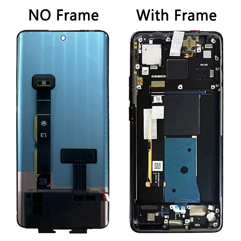 6.55“ LCD AMOLED For Motorola Edge 40 LCD XT2303-2 Display Screen Touch Panel Digitizer For Moto Edge40 LCD With fingerprints