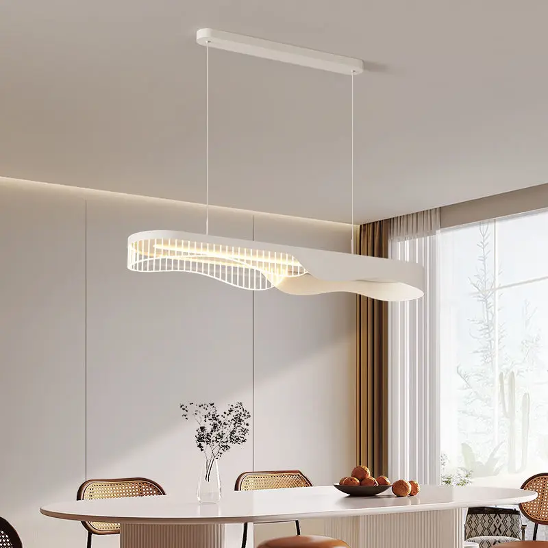 

Modern Minimalist Long Pendant Light Used in Kitchens and Restaurants Living Room Chandelier Indoor Lighting Hanging Fixture