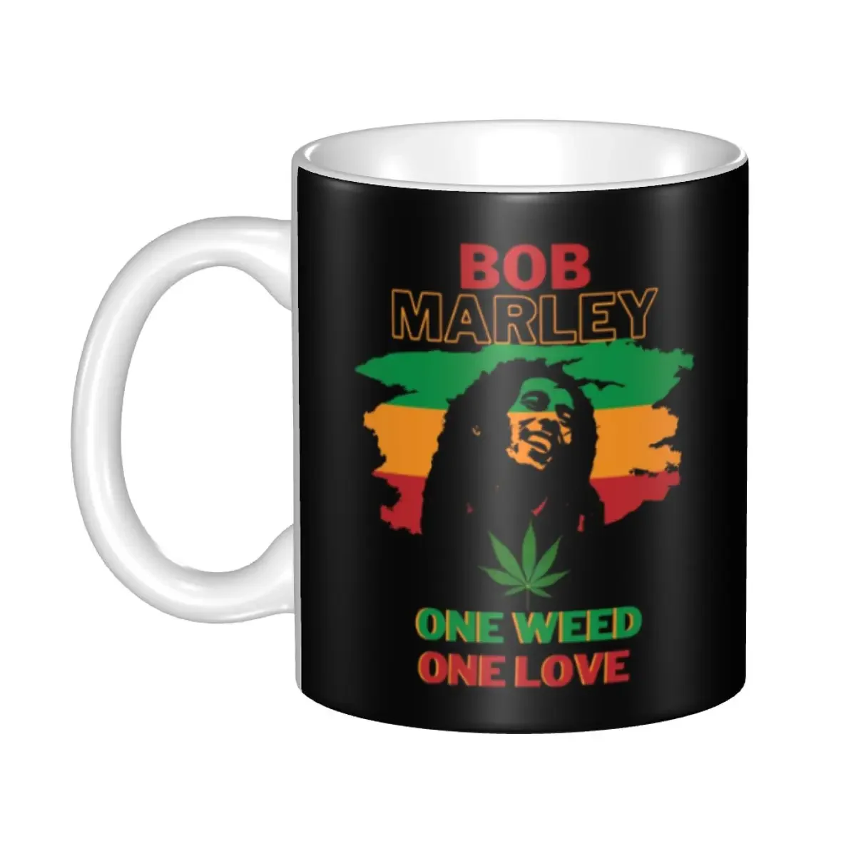 Jamaica Reggae Music Bob Marley Coffee Mugs DIY Custom Ceramic Mug Creative Present
