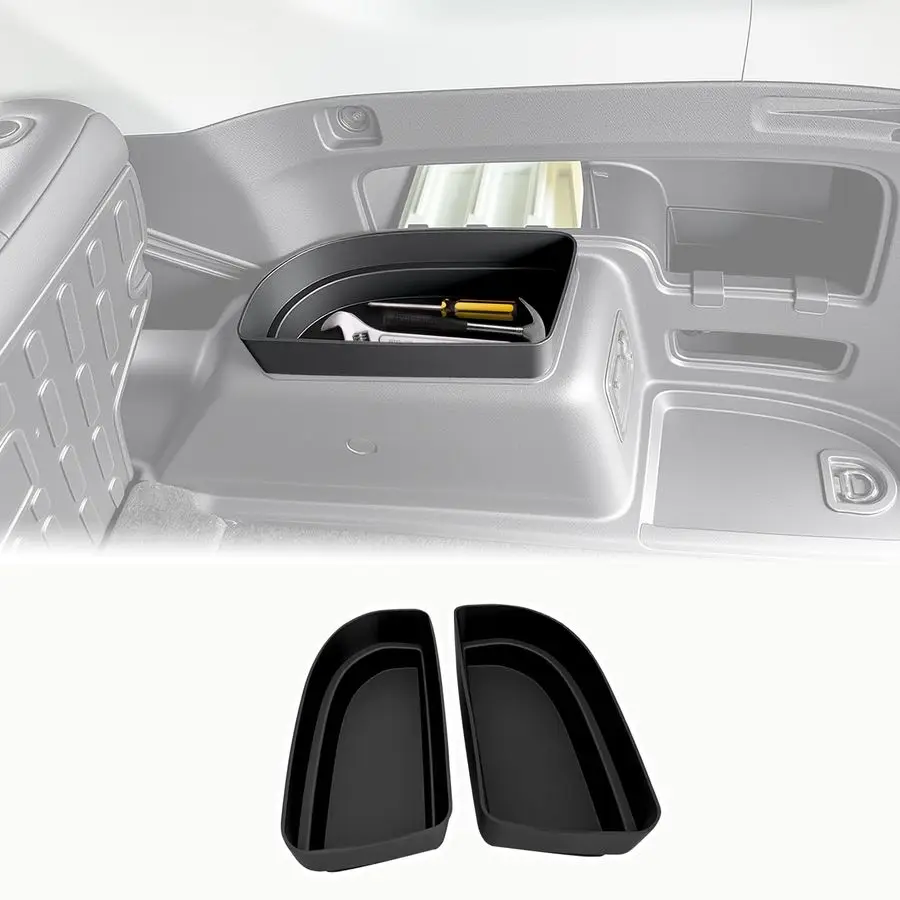 

Органайзер для Toyota 4Runner 2010-2024 (5-местный, 2-й ряд, не подходит для 7-местного, 3-й ряд), задний багажный ящик-органайзер для 4Runner 2010-2024