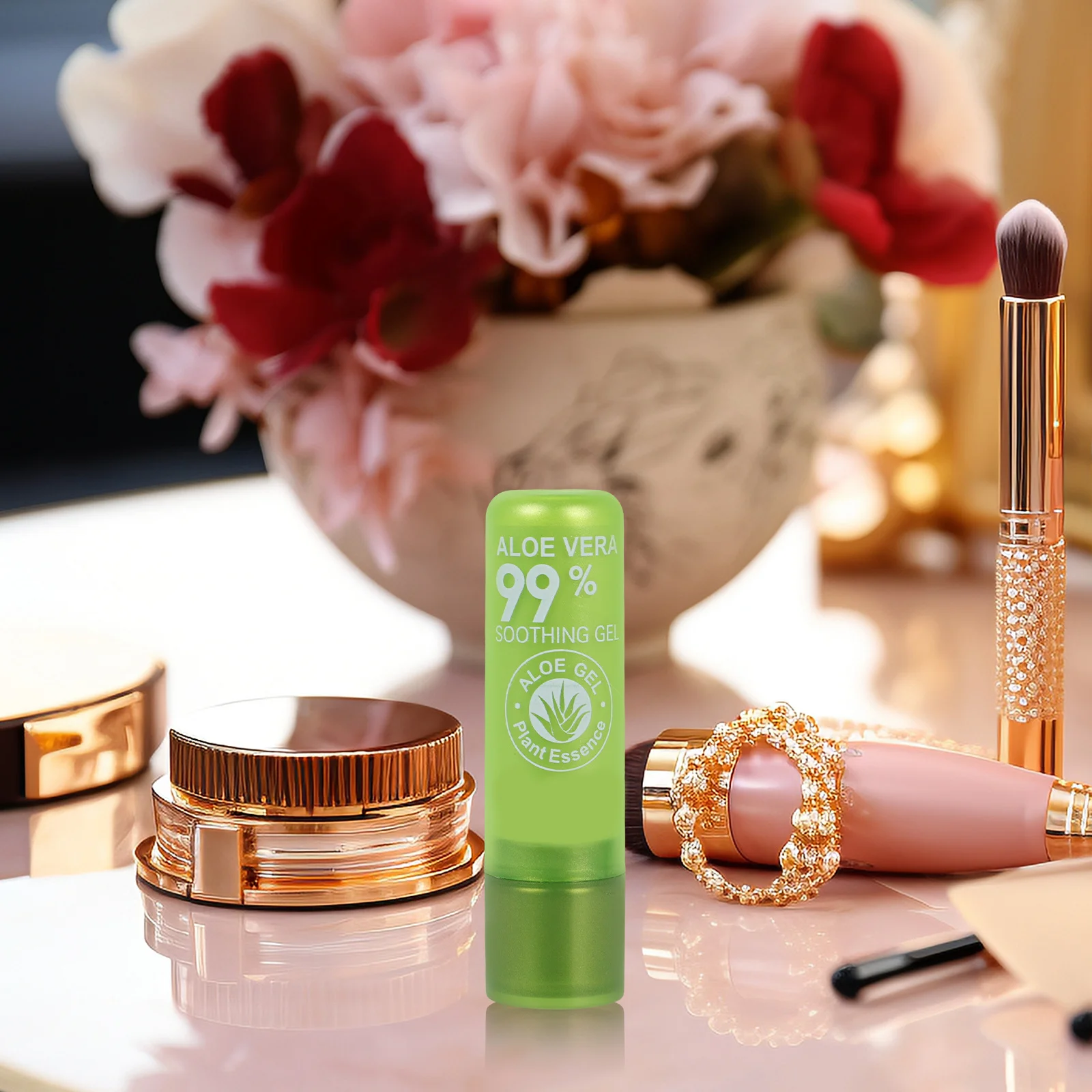 Farbwechselnder Balsam, feuchtigkeitsspendend, reparierend, Aloe Clear Elf Lip Plumping Gloss, glänzend, wasserfest, rissige Lippen, langlebig