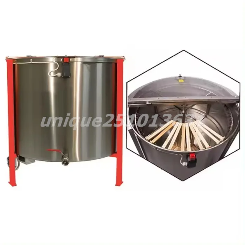 72 Frame Electric Reversible Radial Bee Honey Processing Machine Commercial Stainless Steel Honey Extractor