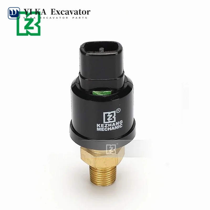 For Hyundai excavator pressure switch sensor (black) R215/265/225-7 pressure plug sensor plug