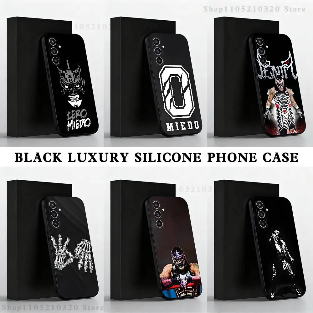 Custodia per telefono Penta Zero M-Miedo per Samsung S 25,24,23,22,30,21,10,9,Ultra,Plus,Lite,FE,4,5 G Custodia morbida nera