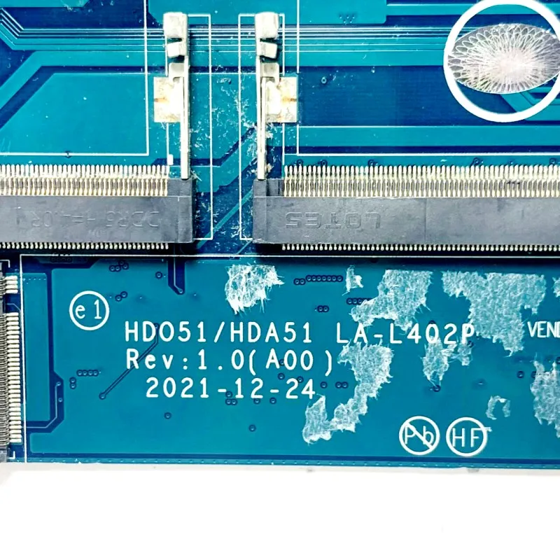 

Mainboard 0YD3W1 YD3W1 CN-0YD3W1 LA-L402P W/ SRLD1 I7-12700H CPU For DELL 9520 Laptop Motherboard GN20-P1-A1 RTX3050Ti 100% Test