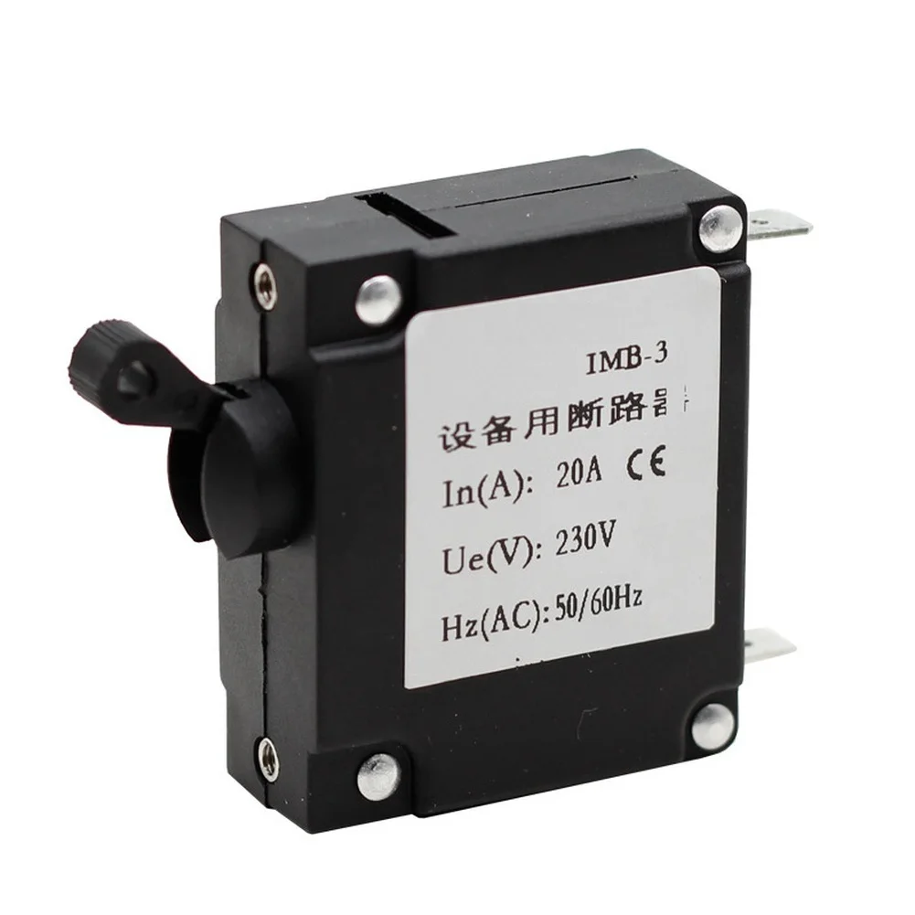 1pc IMB-30 20A Circuit Breaker Miniature Low Voltage Overload Protector 230V 50/60Hz Electromagnetic Switch Overload Protection