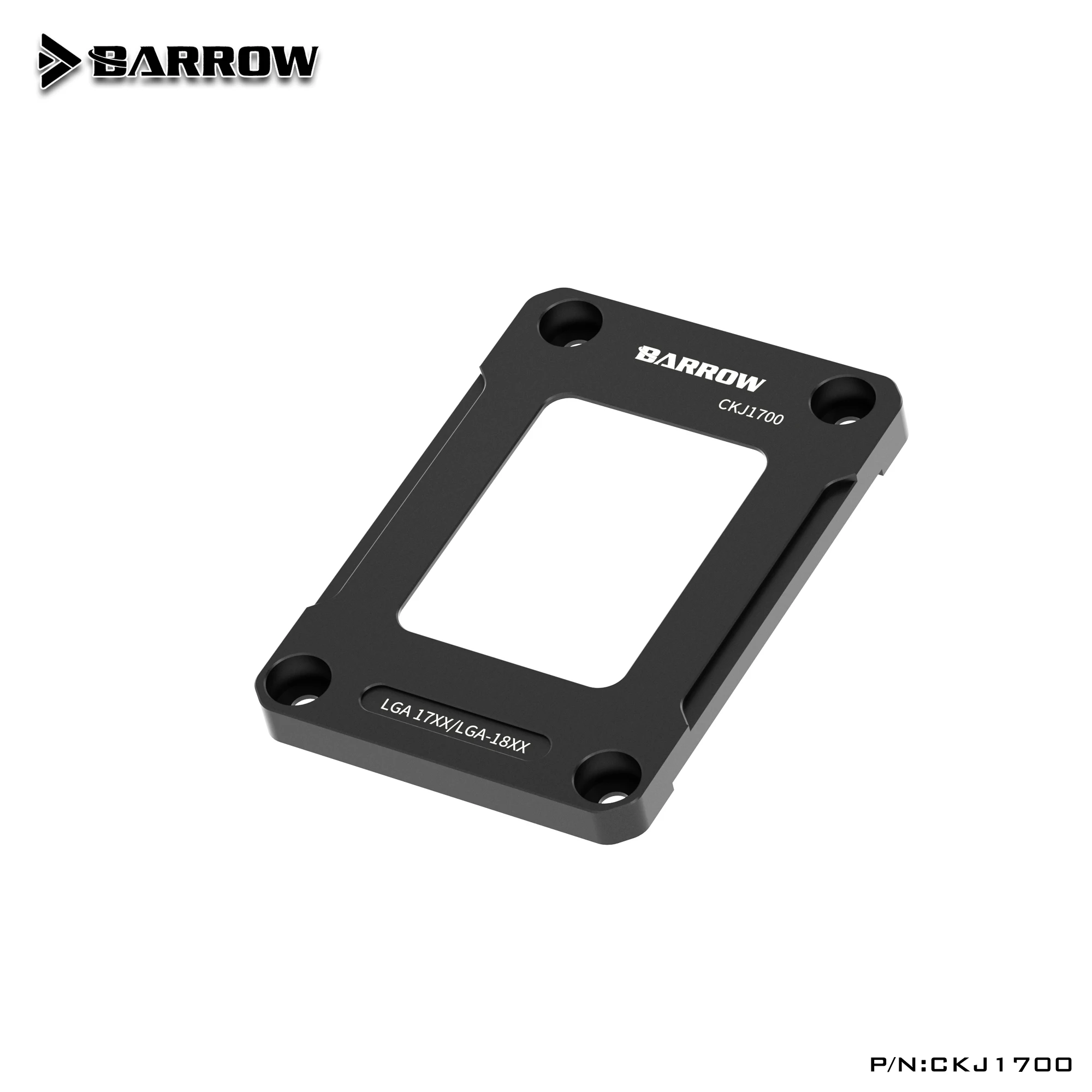 BARROW-Plaque de couverture de degré de pression du processeur Intel Lga1700 1800, 12e génération, outils de cadre de cintrage de processeur